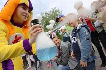 Фото и видеоотчет с детского праздника в Челябинске